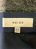 Reiss 100% Polyester Solid Black Formal Skirt Size 4 - photo 4