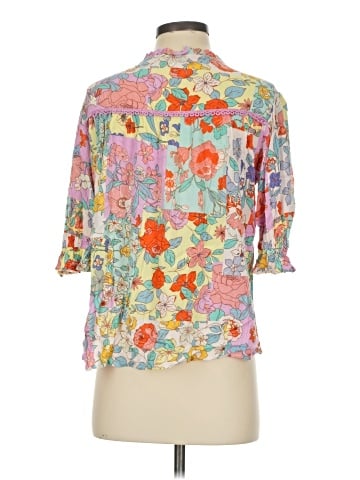 Fate 3/4 Sleeve Blouse (view 2)