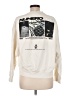 H&M 100% Cotton Ivory Sweatshirt Size M - photo 2