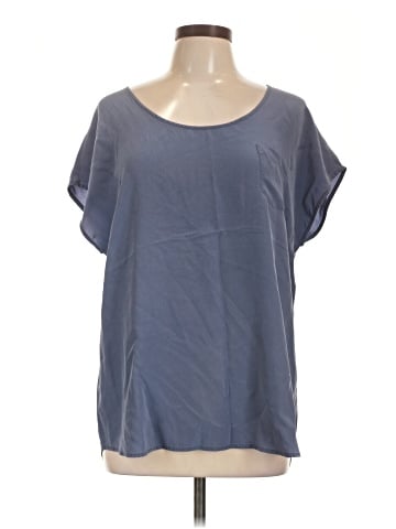Coldwater Creek Short Sleeve Silk Top (view 1)