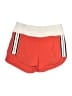 Athleta Color Block Red Athletic Shorts Size 6 - photo 1
