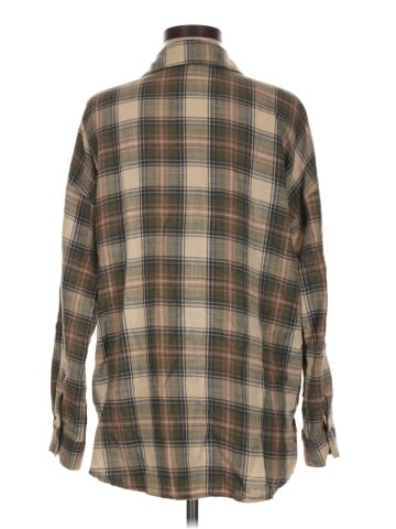 Be Cool Long Sleeve Button-Down Shirt (view 2)