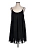 Hug Solid Black Cocktail Dress Size L - photo 1