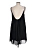Hug Solid Black Cocktail Dress Size L - photo 2