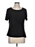 AUW Black Short Sleeve Top Size L - photo 1