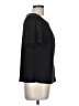 AUW Black Short Sleeve Top Size L - photo 4