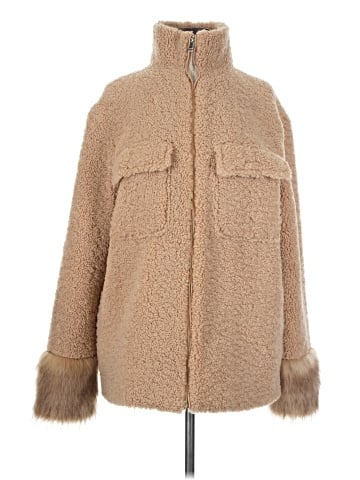 Adrienne Landau Faux Fur Jacket (view 1)