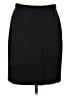 J.Crew Solid Black Wool Skirt Size 6 - photo 1