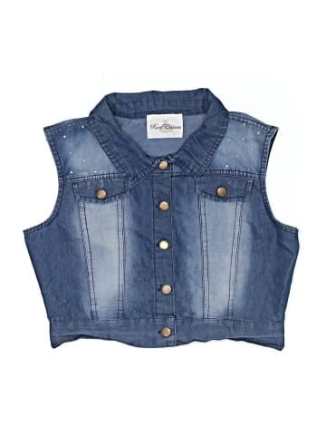 Rare Editions Denim Vest (view 1)