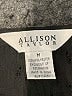 Allison Taylor 100% Polyester Black Short Sleeve Blouse Size M - photo 7