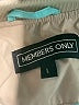 Members Only 100% Polyester Color Block Teal Track Jacket Size L - photo 6