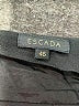 Escada Solid Black Dress Pants Size EU 46 / US 16 - photo 7