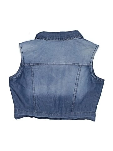 Rare Editions Denim Vest (view 2)