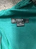 Aqua 100% Polyester Teal Cocktail Dress Size 14 - photo 4