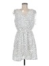 Collective Concepts 100% Polyester Polka Dots White Casual Dress Size M - photo 1