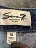 Seven7 Solid Blue Jeans Size 10 - photo 7
