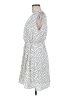 Collective Concepts 100% Polyester Polka Dots White Casual Dress Size M - photo 5