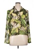 Northern Reflections 100% Polyester Tropical Green 3/4 Sleeve Blouse Size XL - photo 1