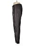 Free People 100% Polyurethane Metallic Black Casual Pants Size 8 - photo 5