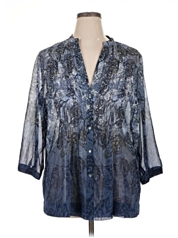Charter Club 3/4 Sleeve Blouse (view 1)