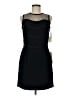 NiteLine Solid Black Cocktail Dress Size 8 - photo 1