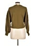 FRAME 100% Pima Cotton Green Turtleneck Sweater Size L - photo 2