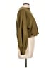 FRAME 100% Pima Cotton Green Turtleneck Sweater Size L - photo 4