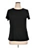Ideology 100% Polyester Solid Black Short Sleeve T-Shirt Size XL - photo 1