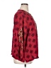 Soft Surroundings 100% Rayon Red 3/4 Sleeve Blouse Size 1X - photo 4