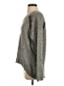 Generation Love Chevron-herringbone Gray Wool Pullover Sweater Size S - photo 5