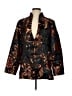 Soft Surroundings Paisley Black Gold Blazer Size M - photo 1