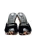 Prada 100% Leather Black Wedges Size EU 37 - photo 2