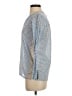 J.Crew 100% Cotton Blue Long Sleeve Blouse Size 00 - photo 5