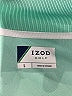 IZOD 100% Polyester Teal Short Sleeve Blouse Size L - photo 7