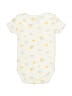Assorted Brands Print Ivory Yellow Short Sleeve Onesie Size 6-9 mo - photo 2
