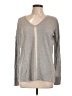 MY TRIBE Gray Silk Cardigan Size M - photo 1