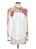 Desigual Floral White Long Sleeve Blouse Size XS - photo 1