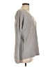 MY TRIBE Gray Silk Cardigan Size M - photo 4