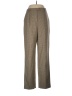 Pendleton 100% Virgin Wool Plaid Brown Wool Pants Size 12 - photo 1