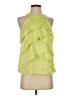 Attention 100% Polyester Green Sleeveless Blouse Size S - photo 1