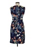 Lands' End Print Blue Cocktail Dress Size 6 (petite) - photo 2