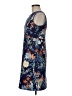 Lands' End Print Blue Cocktail Dress Size 6 (petite) - photo 5