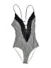 Cupshe Houndstooth Silver One Piece Swimsuit Size S - photo 1
