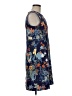 Lands' End Print Blue Cocktail Dress Size 6 (petite) - photo 4