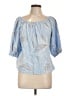 CeCe Blue 3/4 Sleeve Blouse Size L (estimated) - photo 1