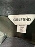 GRLFRND 100% Leather Black Shorts Size XXS - photo 3