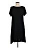 Old Navy Solid Black Casual Dress Size M - photo 2