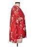 Kut from the Kloth 100% Polyester Red Long Sleeve Blouse Size L - photo 4