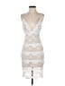 Lulus 100% Polyester White Cocktail Dress Size S - photo 1