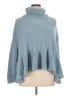 Free People Blue Turtleneck Sweater Size XL (estimated) - photo 1